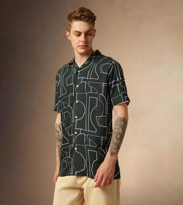 Dennis Lingo Dennis Lingo - Olive Short Sleeves