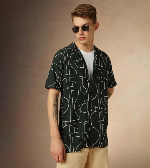 Dennis Lingo Dennis Lingo - Olive Short Sleeves