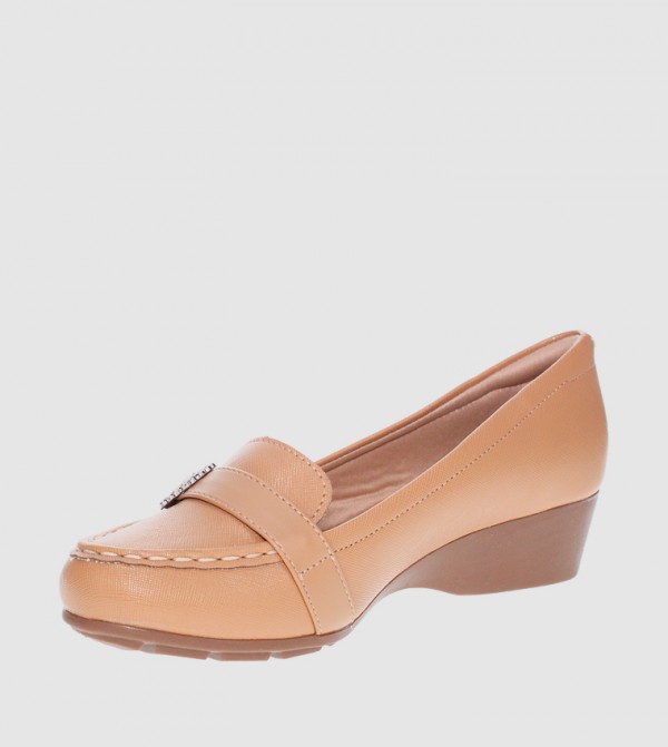 مودير مودير - بني  Loafers/Moccasins