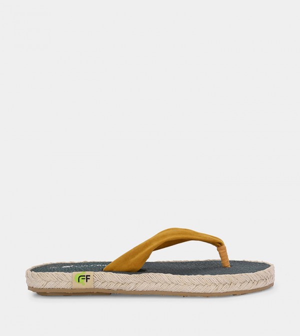 Fresh Feet  - Yellow Flip-Flops