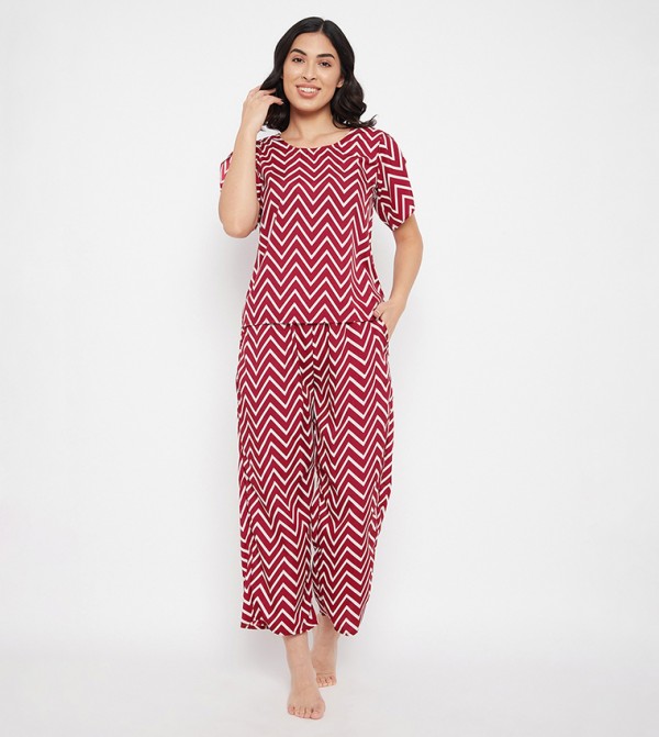 كلوفيا  كلوفيا  - أحمر Pyjama Set