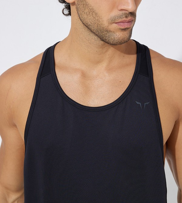 SQUATWOLF SQUATWOLF - Black Tank Tops