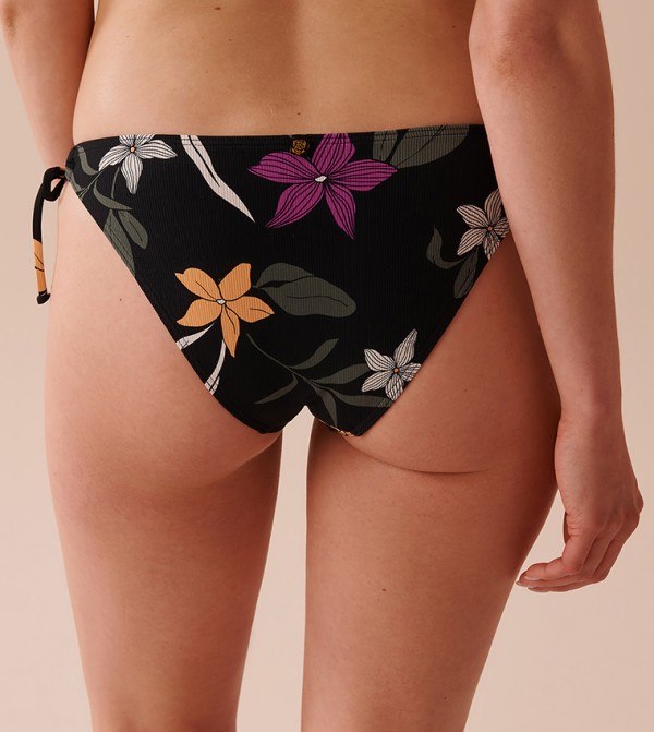 La Vie en Rose  Swimwear - Black Bikini Bottoms