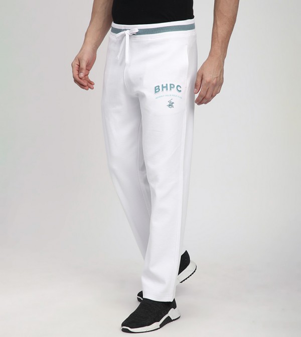 Beverly Hills Polo Club  Pants & Chinos - White Casual Pants