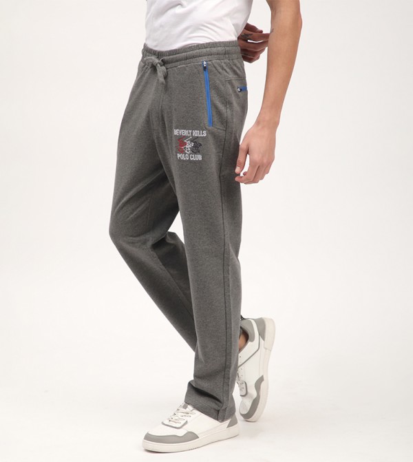 Beverly Hills Polo Club  Pants & Chinos - Grey Joggers