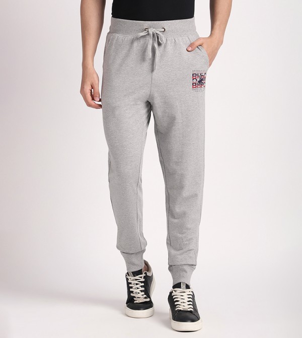 Beverly Hills Polo Club  Track Pants & Joggers - Grey Track Pants & Joggers