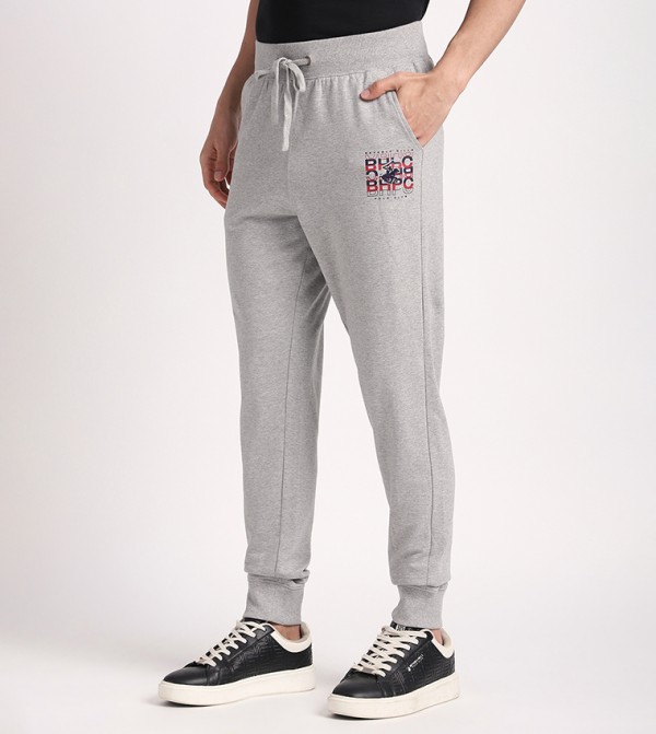Beverly Hills Polo Club  Track Pants & Joggers - Grey Track Pants & Joggers