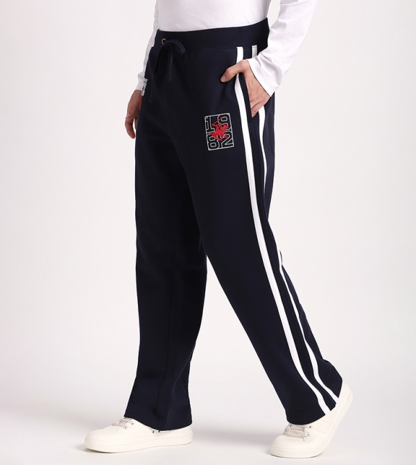Beverly Hills Polo Club  Clothing - Navy Track Pants & Joggers