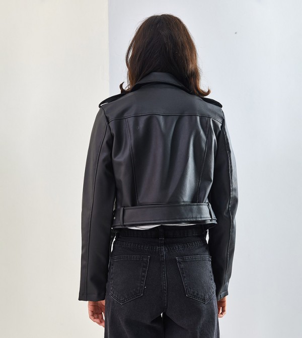 Bianco Lucci - Outlet  - Black Casual Jackets
