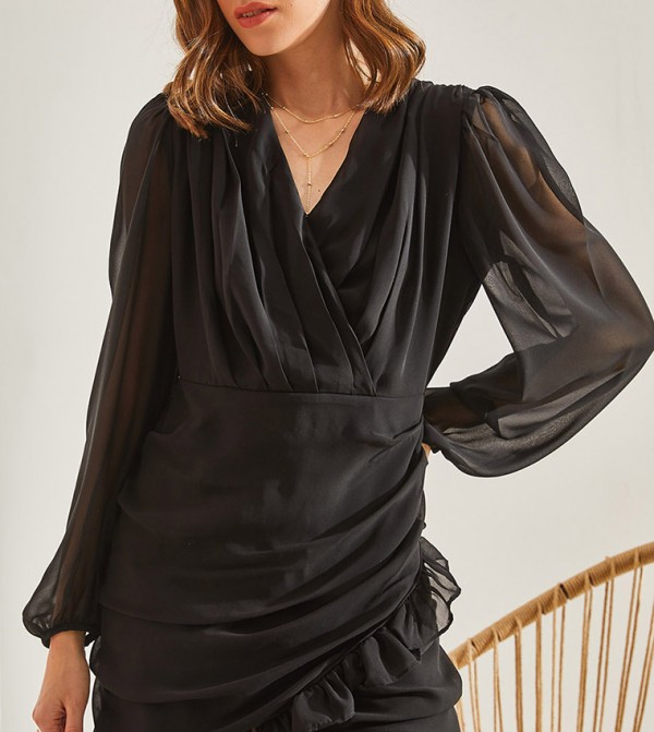 Bianco Lucci - Outlet  - Black Mini Dresses