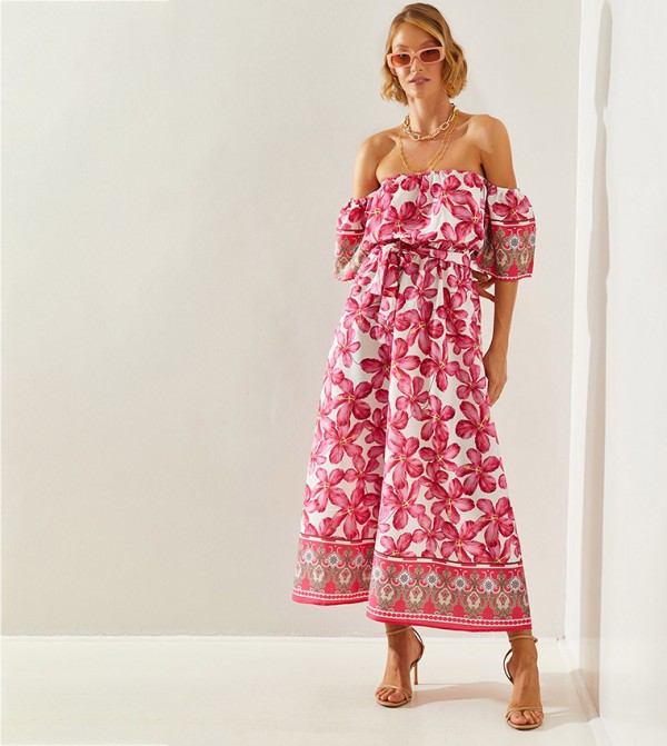 Bianco Lucci Bianco Lucci - Pink Midi Dresses