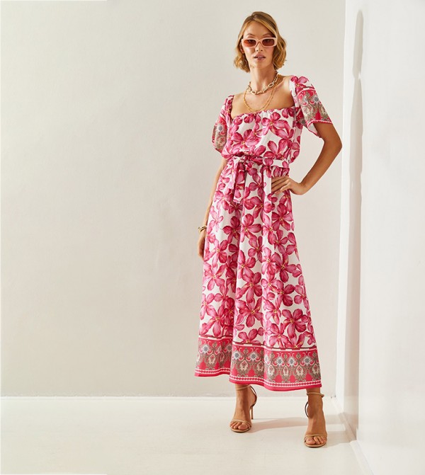 Bianco Lucci Bianco Lucci - Pink Midi Dresses