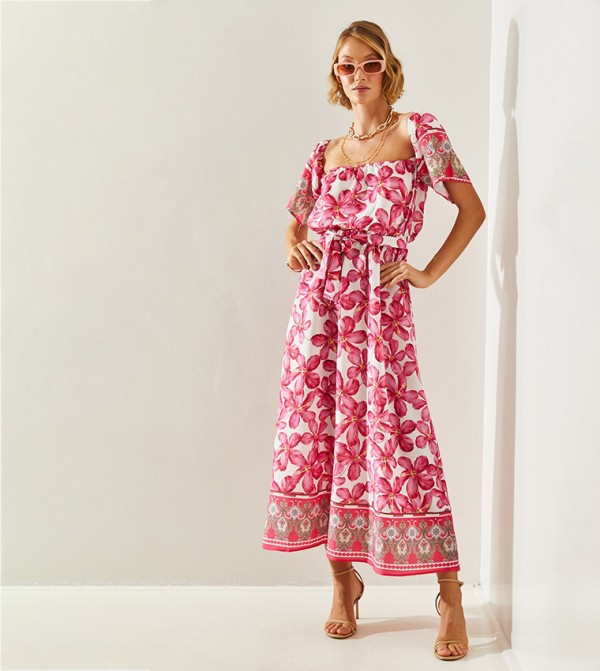 Bianco Lucci Bianco Lucci - Pink Midi Dresses