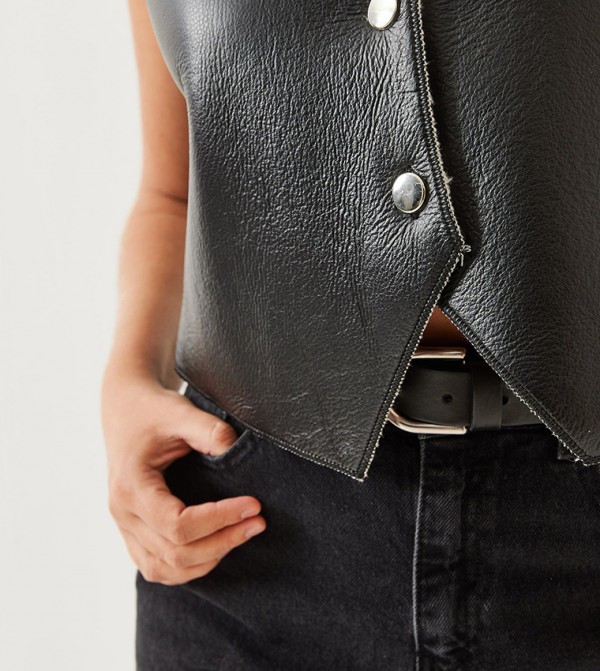 Bianco Lucci - Outlet  - Black Waistcoats