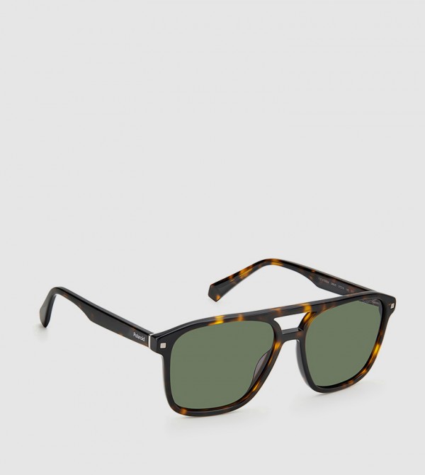 Polaroid Polaroid - Brown Square Sunglasses