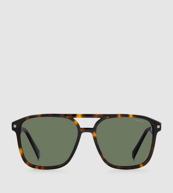 Polaroid Polaroid - Brown Square Sunglasses