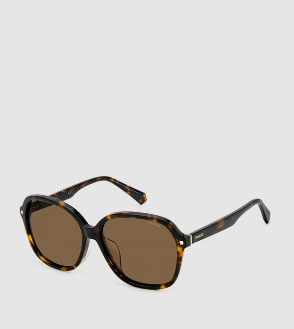Polaroid Polaroid - Brown Square Sunglasses