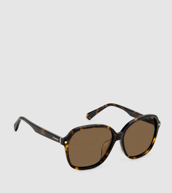 Polaroid Polaroid - Brown Square Sunglasses
