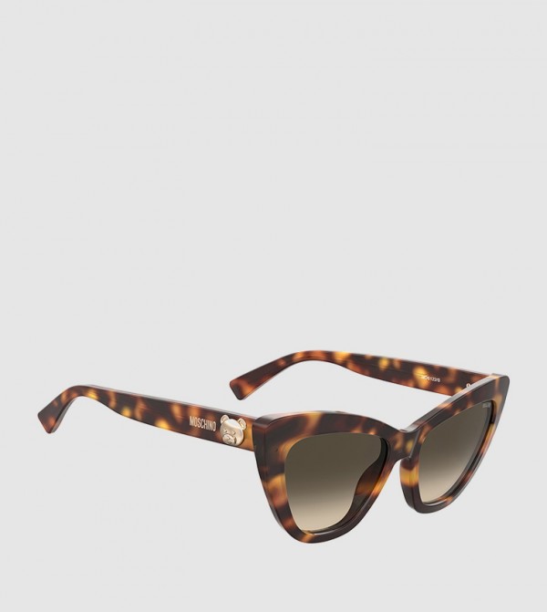 Love Moschino  - Brown Cat Eye Sunglasses