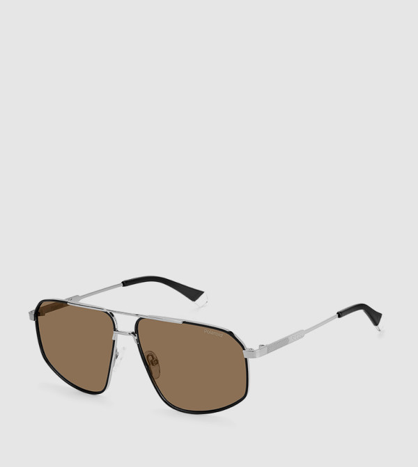 Polaroid Polaroid - Grey Square Sunglasses