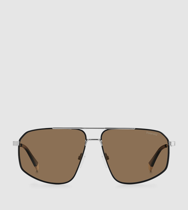 Polaroid Polaroid - Grey Square Sunglasses