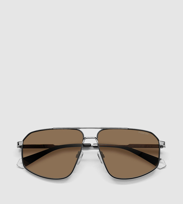 Polaroid Polaroid - Grey Square Sunglasses