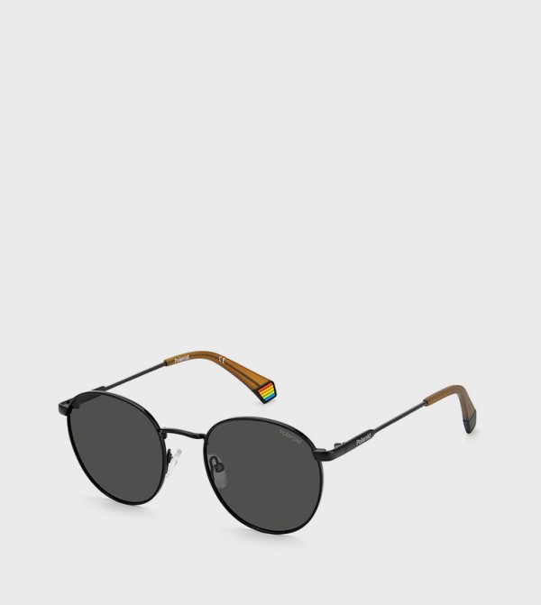 Polaroid Polaroid - Black Round Sunglasses