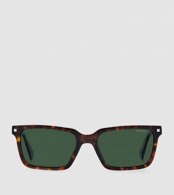 Polaroid Polaroid - Brown Square Sunglasses