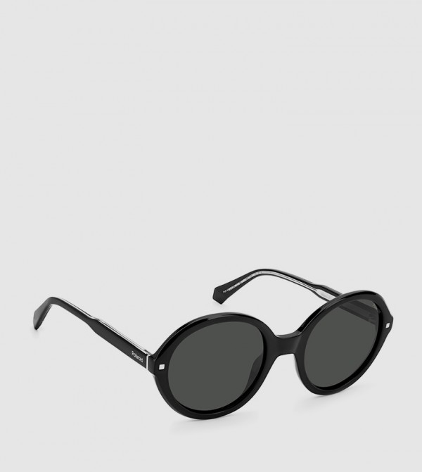 Polaroid Polaroid - Black Round Sunglasses