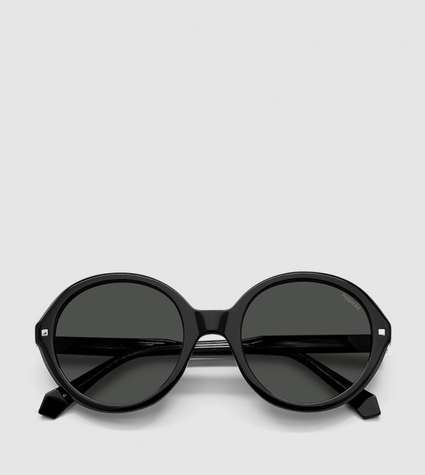 Polaroid Polaroid - Black Round Sunglasses