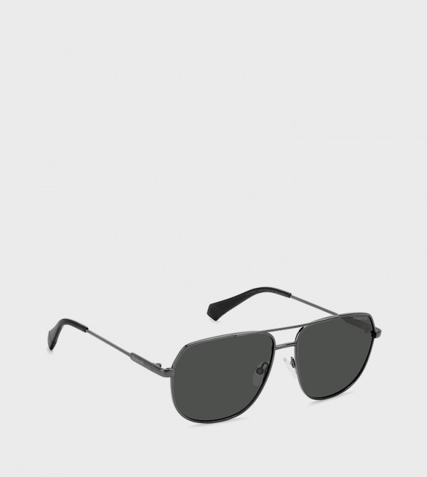 Polaroid  - Black Square Sunglasses