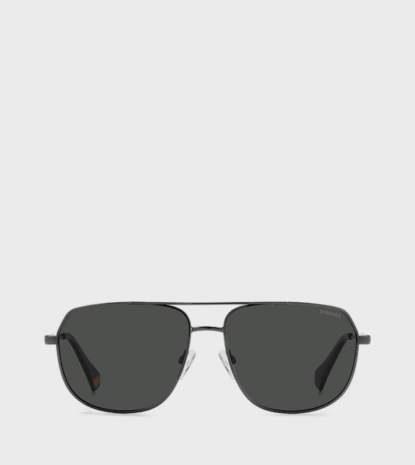 Polaroid  - Black Square Sunglasses