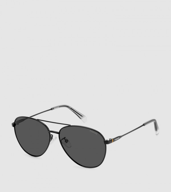 Polaroid  - Black Aviators