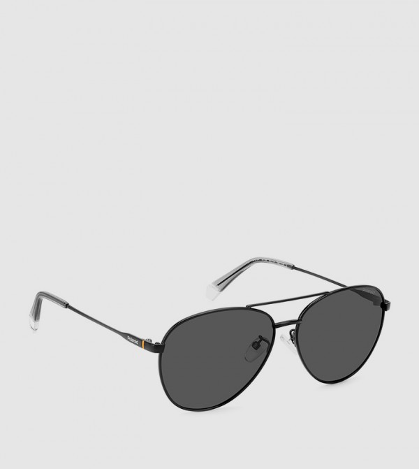 Polaroid  - Black Aviators
