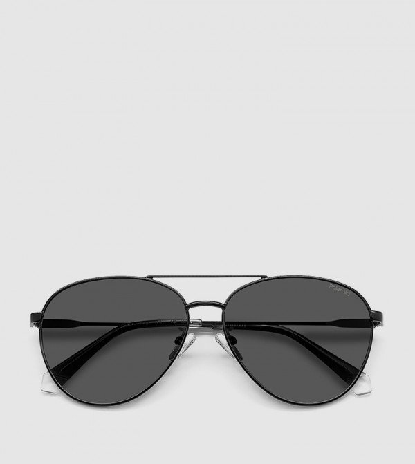 Polaroid  - Black Aviators