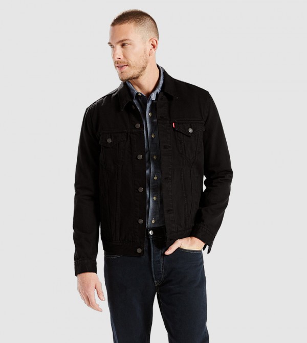 ليفايز  ملابس رياضة - أسود Denim Jacket