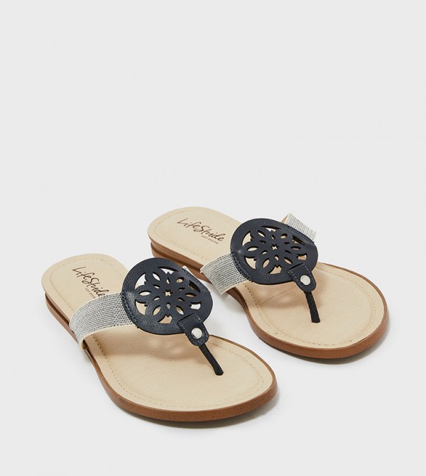 Life Stride Life Stride - Blue Flat Sandals