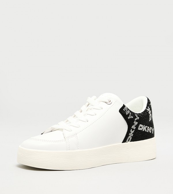 دكني أحذية سنيكرز - أبيض أحذية برقبة منخفضة