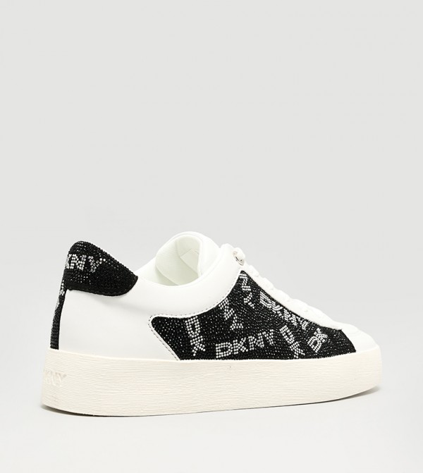 دكني أحذية سنيكرز - أبيض أحذية برقبة منخفضة