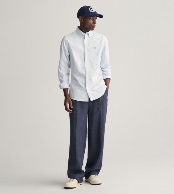 GANT GANT - Light Blue Casual Shirts