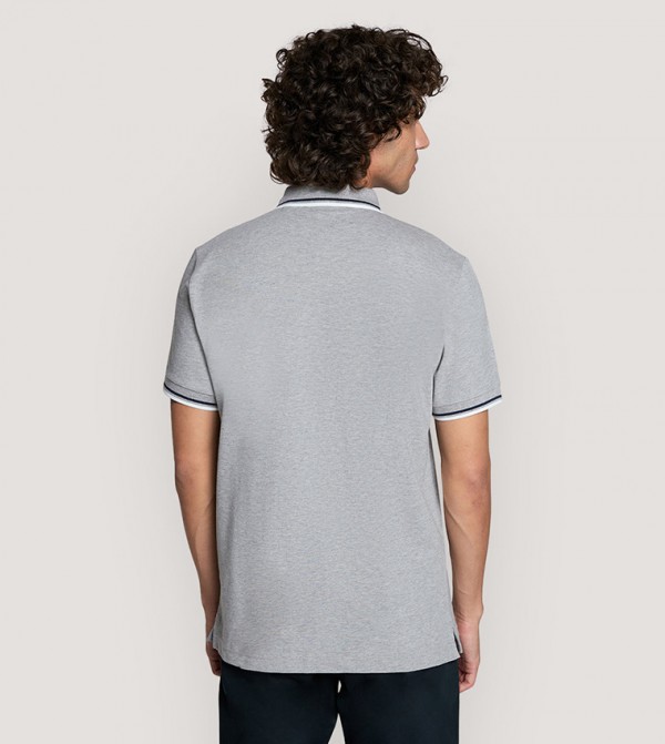 GANT GANT - Grey Polo T-shirts