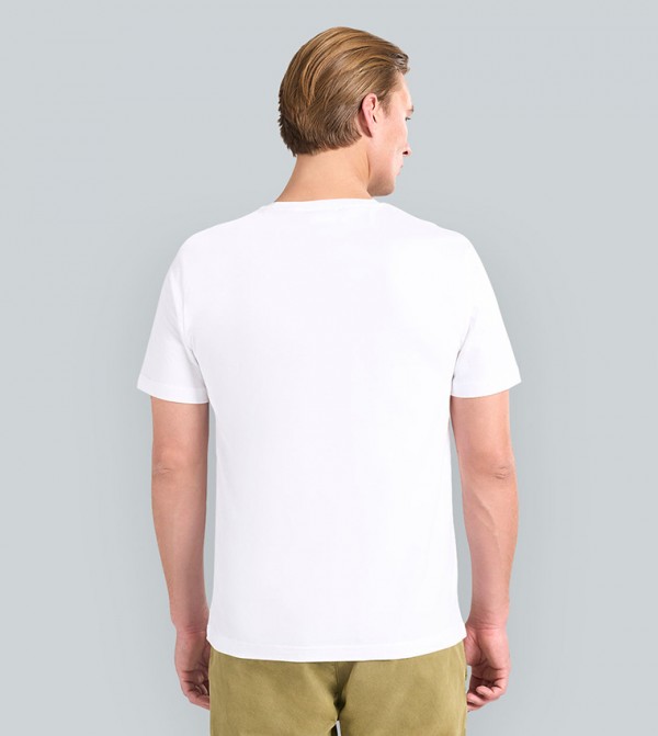 GANT GANT - White Casual T-Shirts