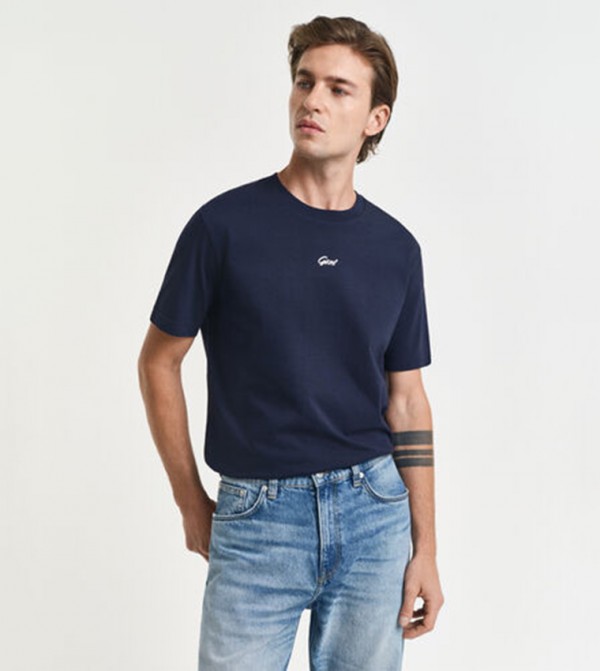 GANT GANT - Navy Casual T-Shirts