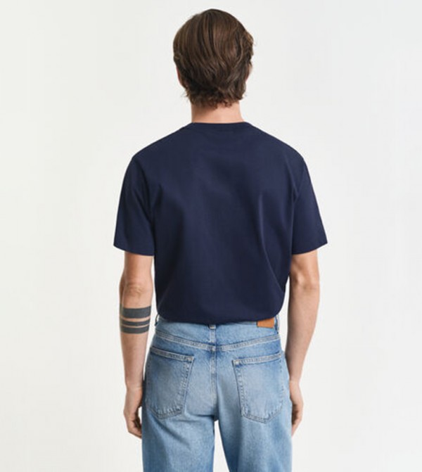 GANT GANT - Navy Casual T-Shirts