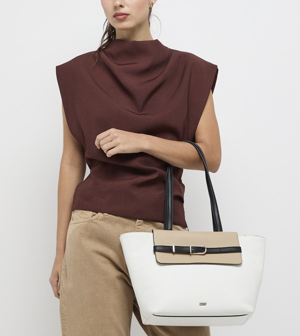 Dkny Dkny - White Tote Bags