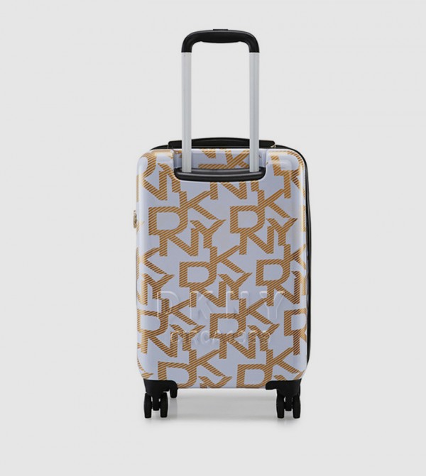Dkny  Trolley Bags & Luggage - White Trolley Bags