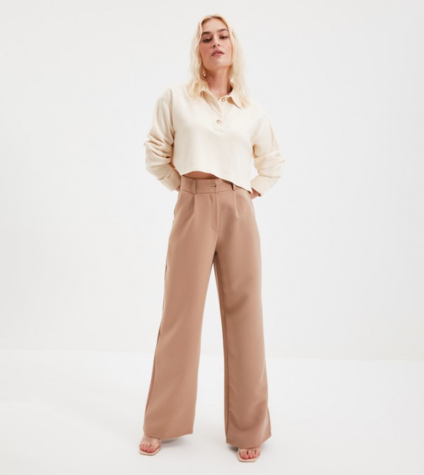 Trendyol Trendyol  - Beige Chinos