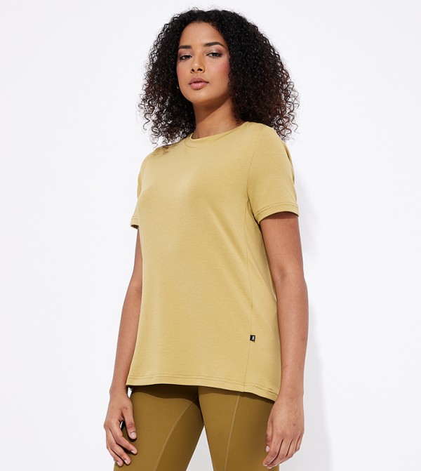 ON On - Khaki Casual T-Shirts