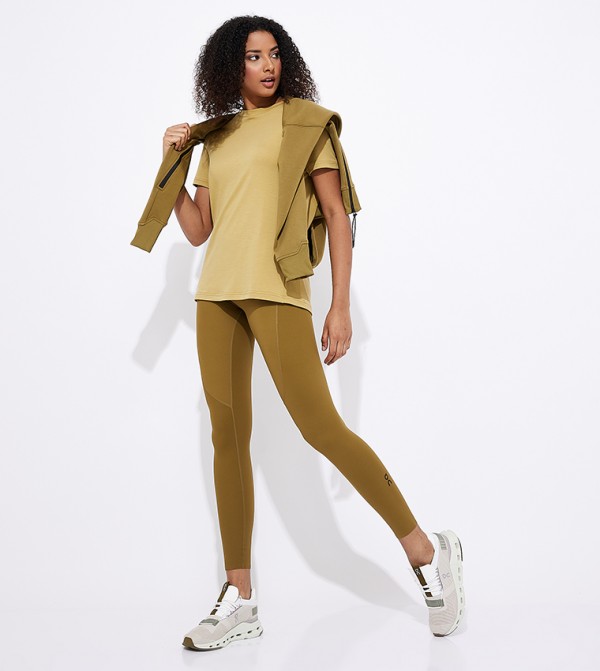 ON On - Khaki Casual T-Shirts