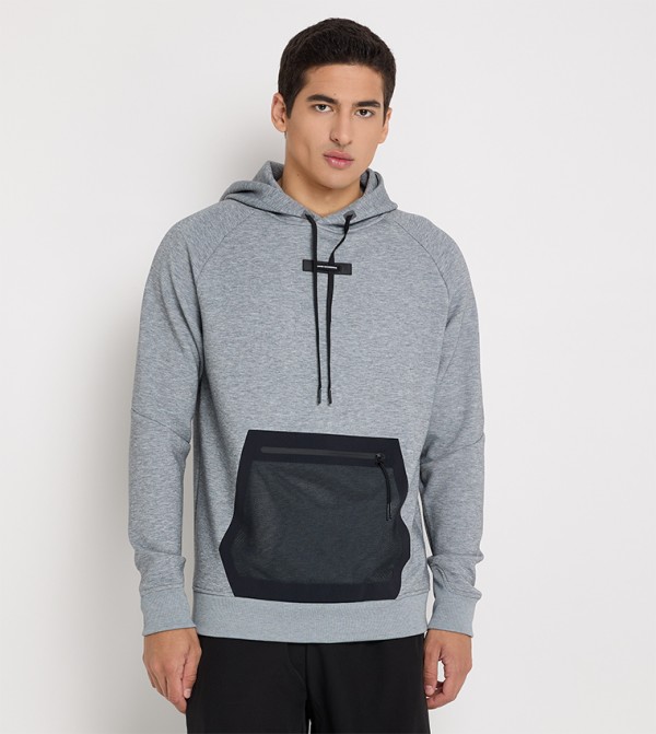 اون اون - رمادي هودي